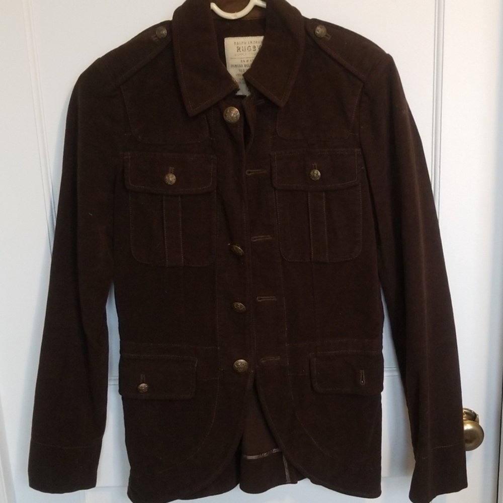 RL Rugby Moleskin Shirt Jacket
